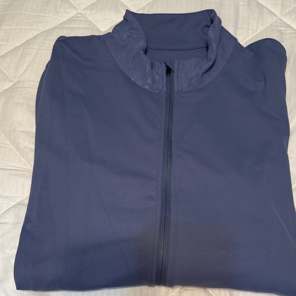 Women's Blue Athletic Jacket - Picture 2 of 2